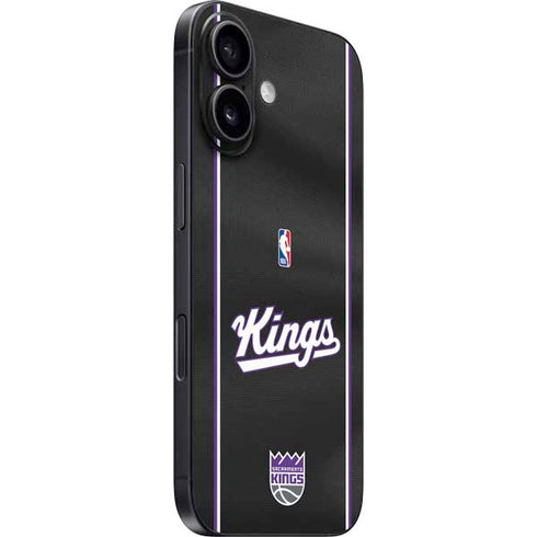 NBA Sacramento Kings Jersey iPhone 16 Plus Skin